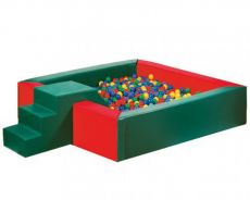 Горка-ступеньки TIA-SPORT, размер 130х60х60 см